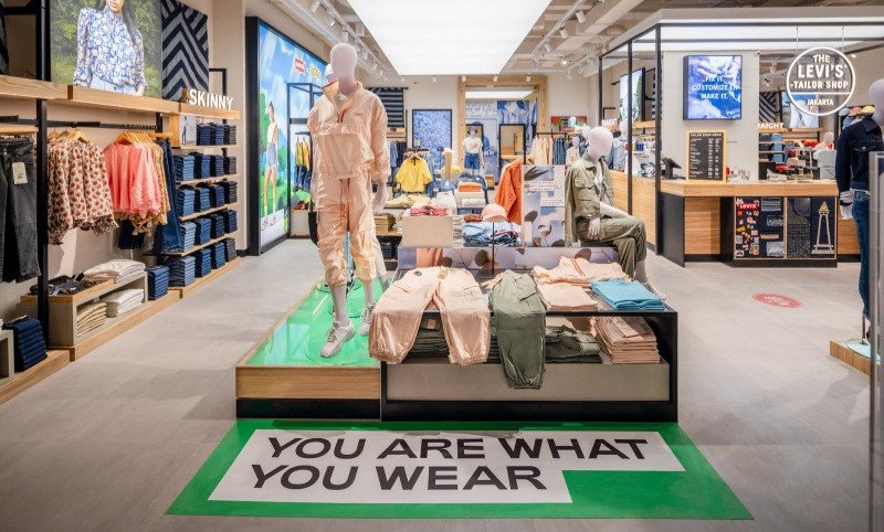 Usung Konsep Baru, Levi's Resmikan Toko Terbesar di Indonesia