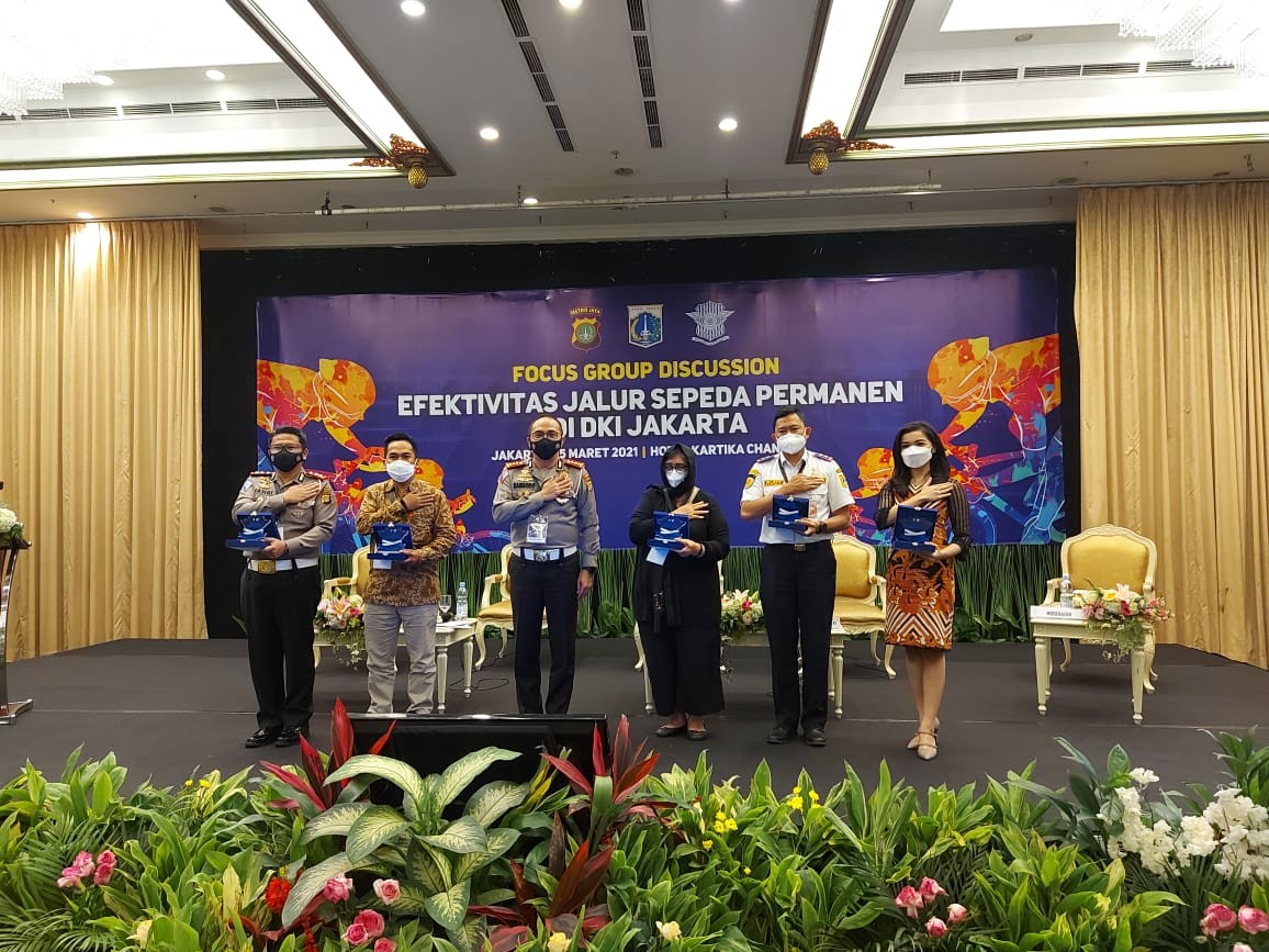 Bahas Jalur Sepeda Permanen di Ibu Kota, Ditlantas Polda Metro Gelar FGD