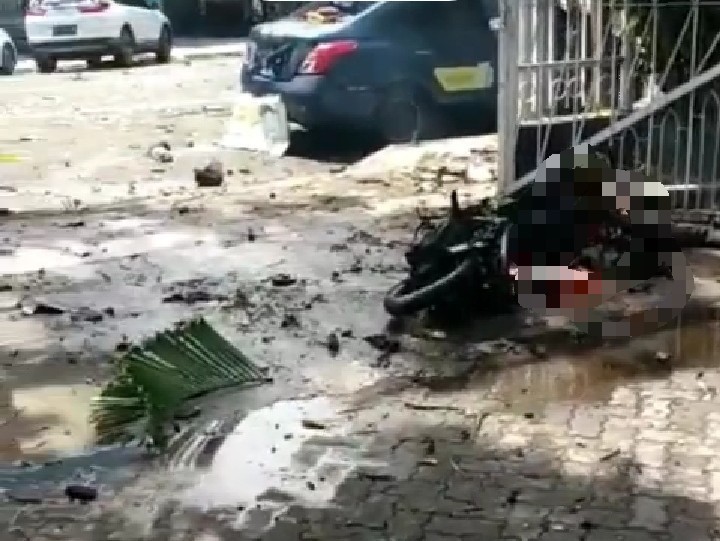 Bom Meledak di Sekitar Gereja Katedral Makassar, Polisi Sebut Ada yang Meninggal