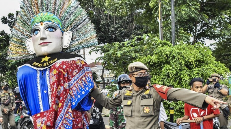 Wagub DKI: Ondel-ondel Bukan untuk Mengamen
