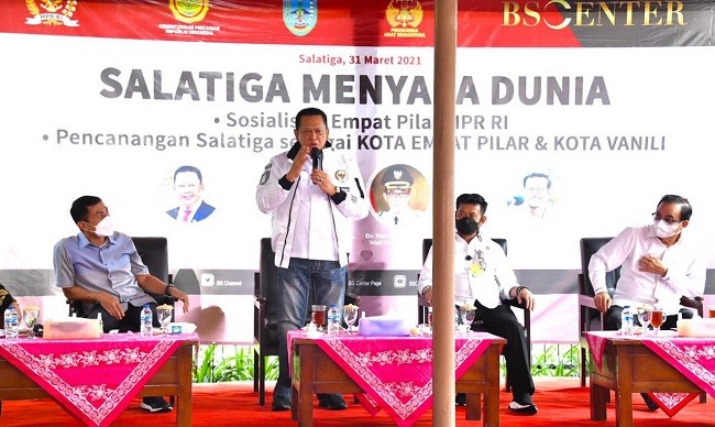 Bamsoet Apresiasi Menteri Pertanian Canangkan Kota Salatiga Sebagai Kota Vanili