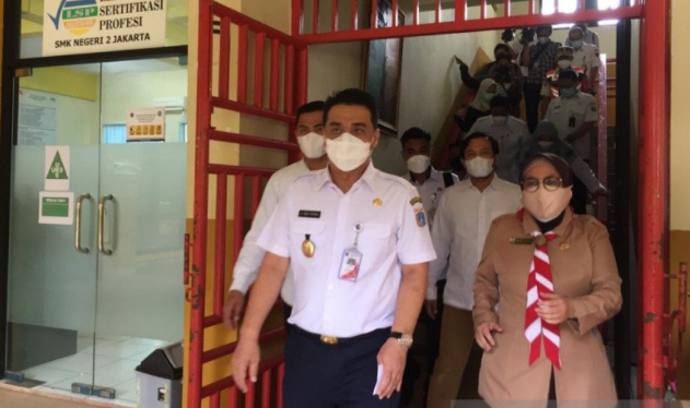 Hari Pertama Uji Coba Sekolah Tatap Muka Berjalan Lancar