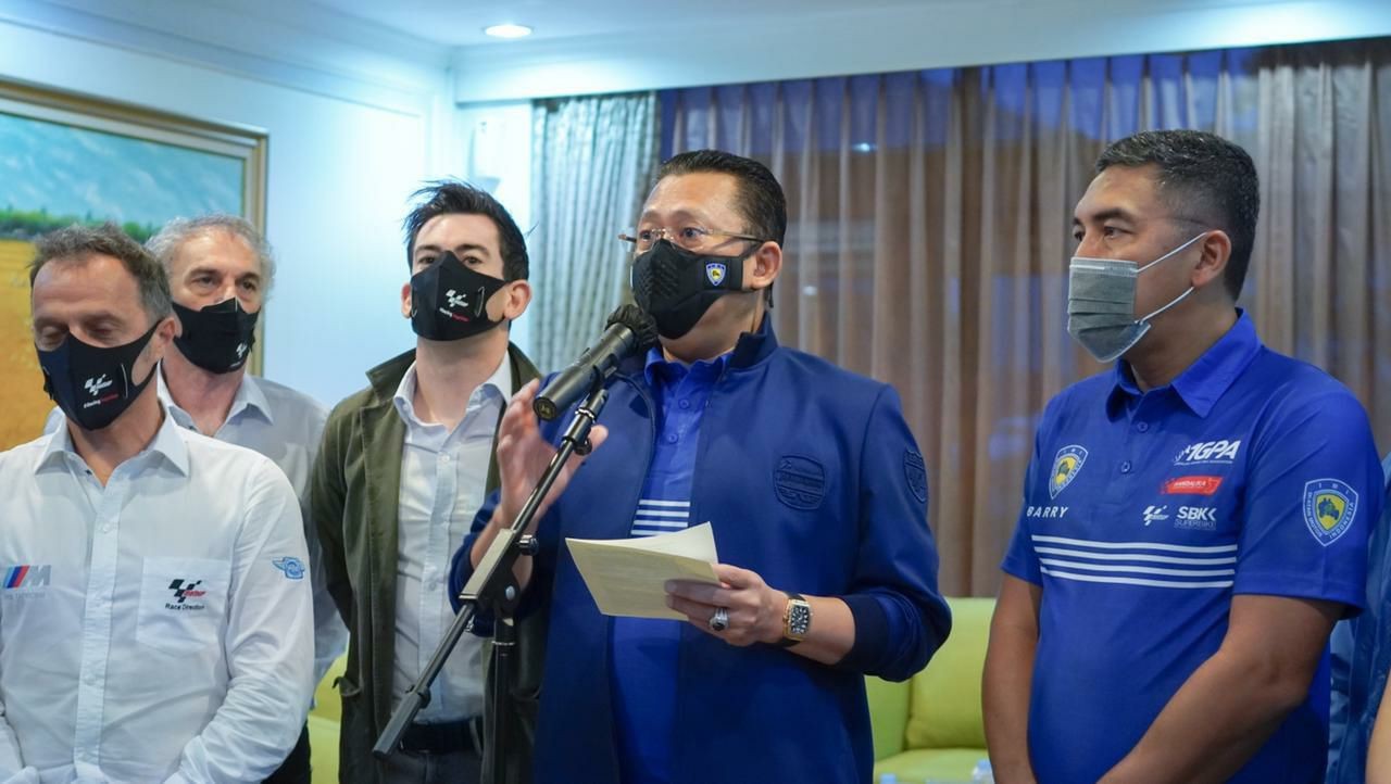 Bersama Dorna Sports dan FIM Bamsoet Tinjau Sirkuit Mandalika Lombok