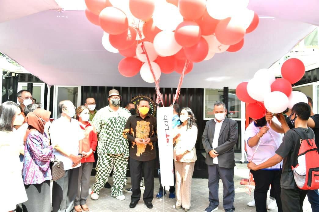 Hadiri Open House Smartco-Lab Ketua MPR RI Dorong Ketersediaan Lab Kesehatan