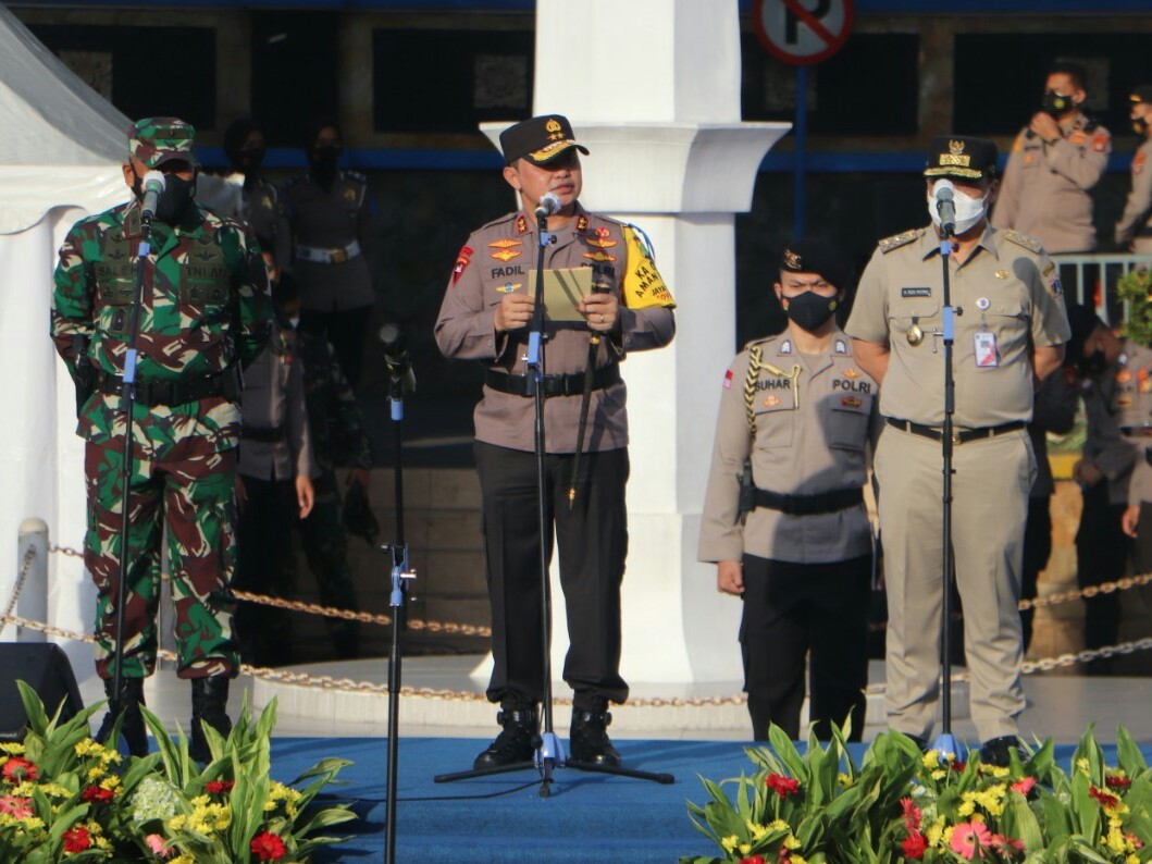 Kapolda Pimpin Apel Operasi Keselamatan Jaya 2021, Ini Targetnya