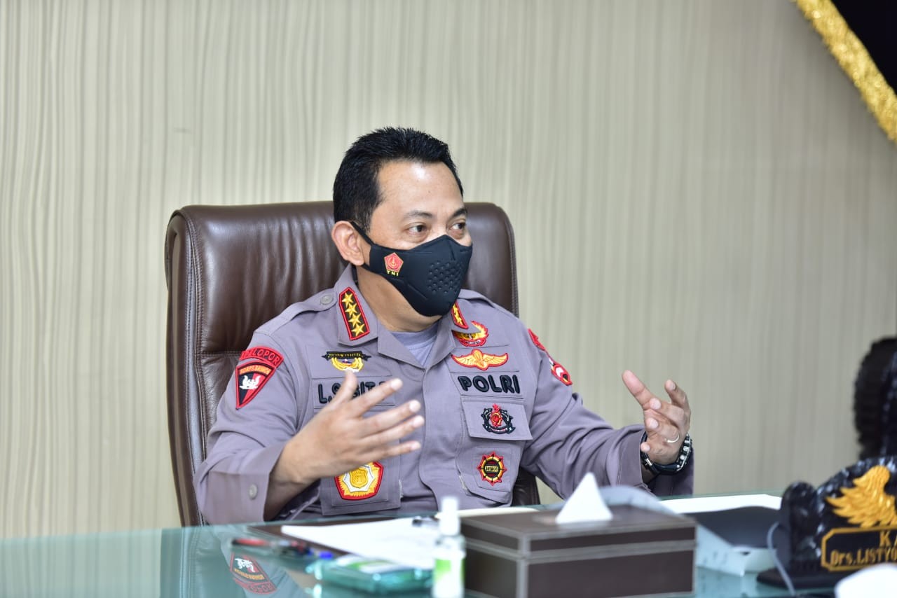 Kapolri Ajak SKK Migas Berkoordinasi Laksanakan Patroli Laut
