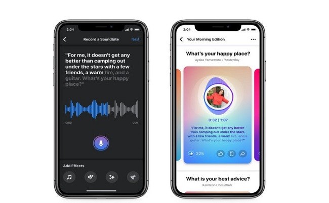 Facebook Hadirkan Fitur Audio di Medsos