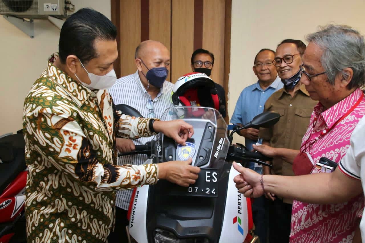 Terima Para Pembalap Senior, Bamsoet Ajak Bangkitkan Perekonomian Rakyat