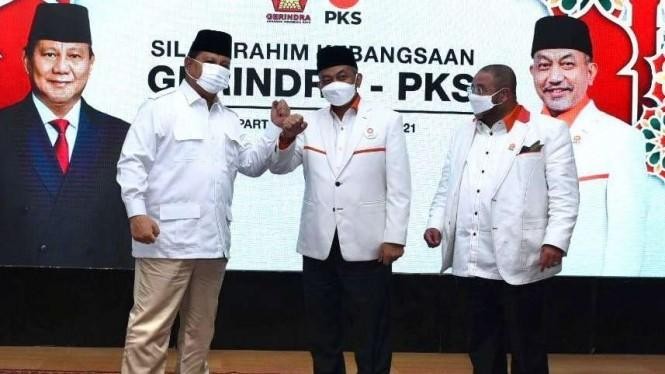 Ini Respons Prabowo Soal Namanya di Urutan Teratas Survei Capres 2024