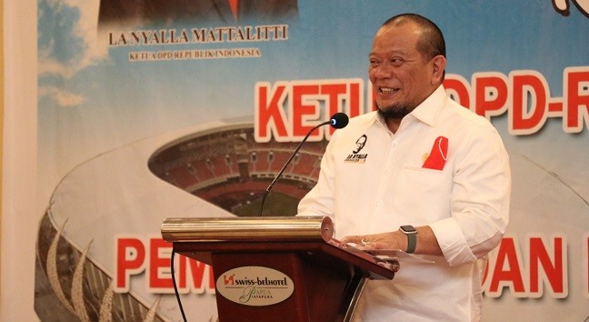 Ketua DPD RI Ajak Masyarakat Dukung Atlet Indonesia di Olimpiade Tokyo 2021