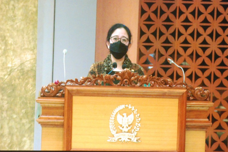 Puan Maharani Buka Paripurna DPR, Singgung Larangan Mudik Pemerintah