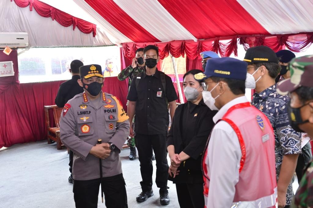 Tinjau Penyekatan Mudik di Bakauheni, Kapolri: Kapal Hanya Dioperasikan Untuk Keperluan Logistik