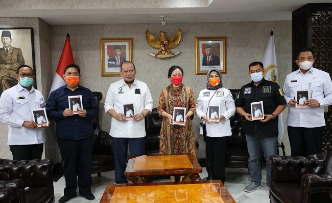 Kedatangan Tamu Istimewa, Ketua DPD dan Ketua DPR Saling Memuji
