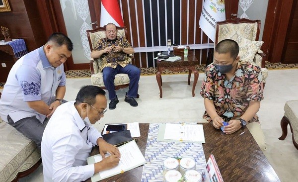 DPD RI MoU dengan Garuda, LaNyalla Harap Senator Makin Mudah Serap Aspirasi 