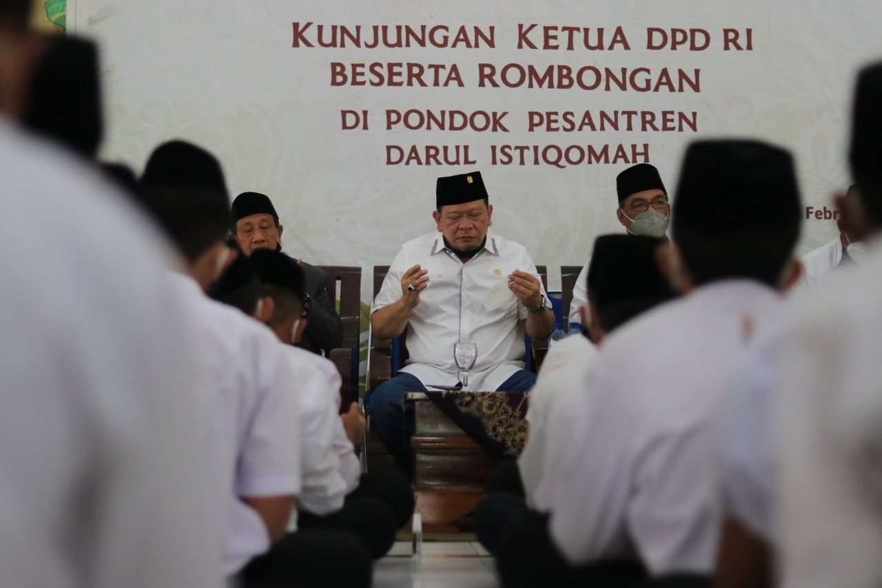 LaNyalla Imbau Warga di Zona Merah Covid-19 Salat Idul Fitri di Rumah