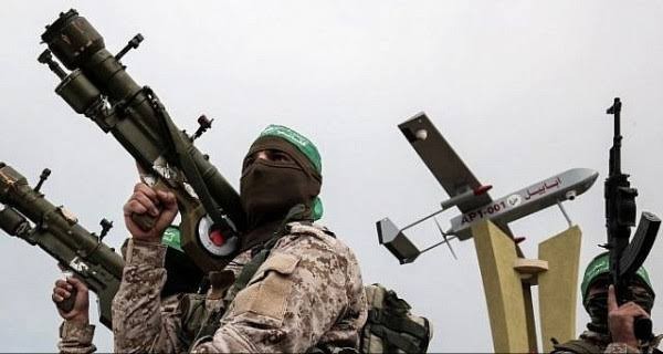 Kendaraan Militer Israel Dihantam Rudal Kelompok Perlawanan Palestina