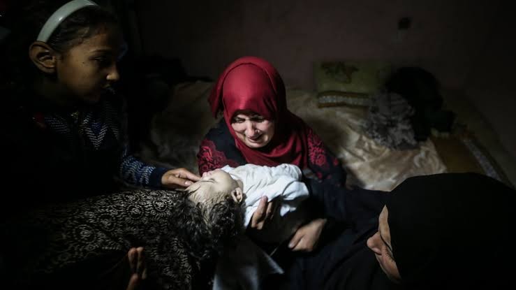 Bayi 7 Bulan Gugur Saat Rumah Orang Tuanya Dibombardir Israel
