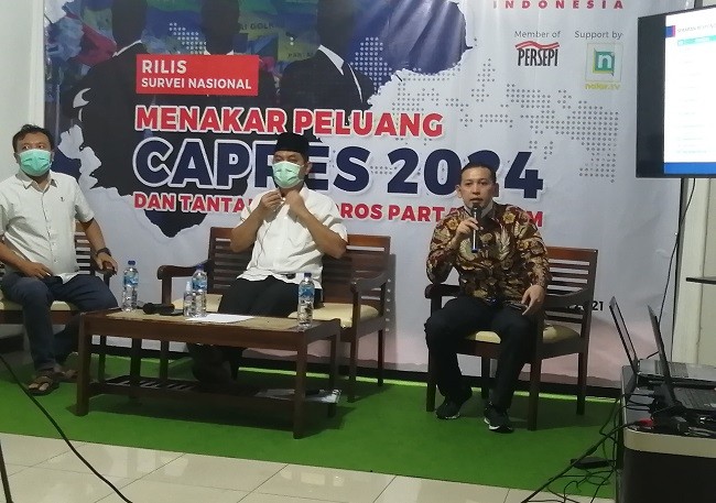 Hasil Survei Puspoll: Elektabilitas Prabowo Ungguli Anies dan Ganjar