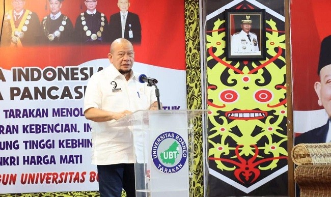 Bahas ALKI II di FGD Universitas Borneo Tarakan, Ketua DPD RI Beri Sejumlah Saran