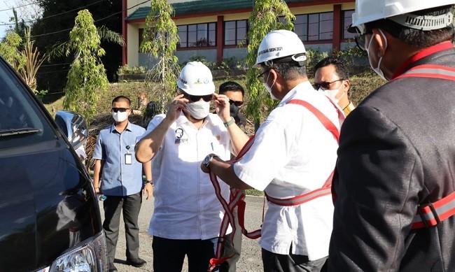 Ketua DPD RI Lakukan Groundbreaking Pembangunan Laboratorium UBT Kaltara