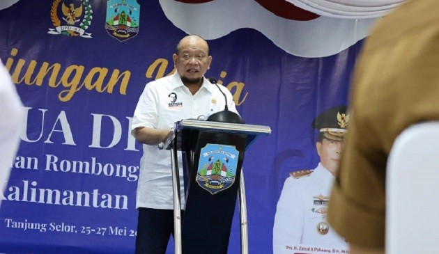 Raker dengan Wagub Kaltara, Ketua DPD RI Sampaikan Persoalan Fundamental Konstitusi 