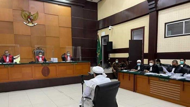 Kasus Kerumunan Massa, Habib Rizieq Dijatuhi Vonis Denda Rp20 Juta