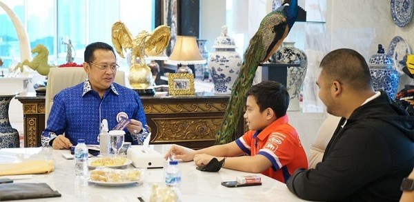 Bamsoet Dukung Pegokart Kanaka Gusasi Bertarung di Kejuaraan Dunia FIA CIK Karting Academy Trophy 2021