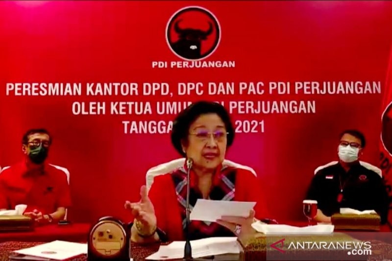 Megawati Tegaskan Kantor PDIP Adalah Rumah Rakyat