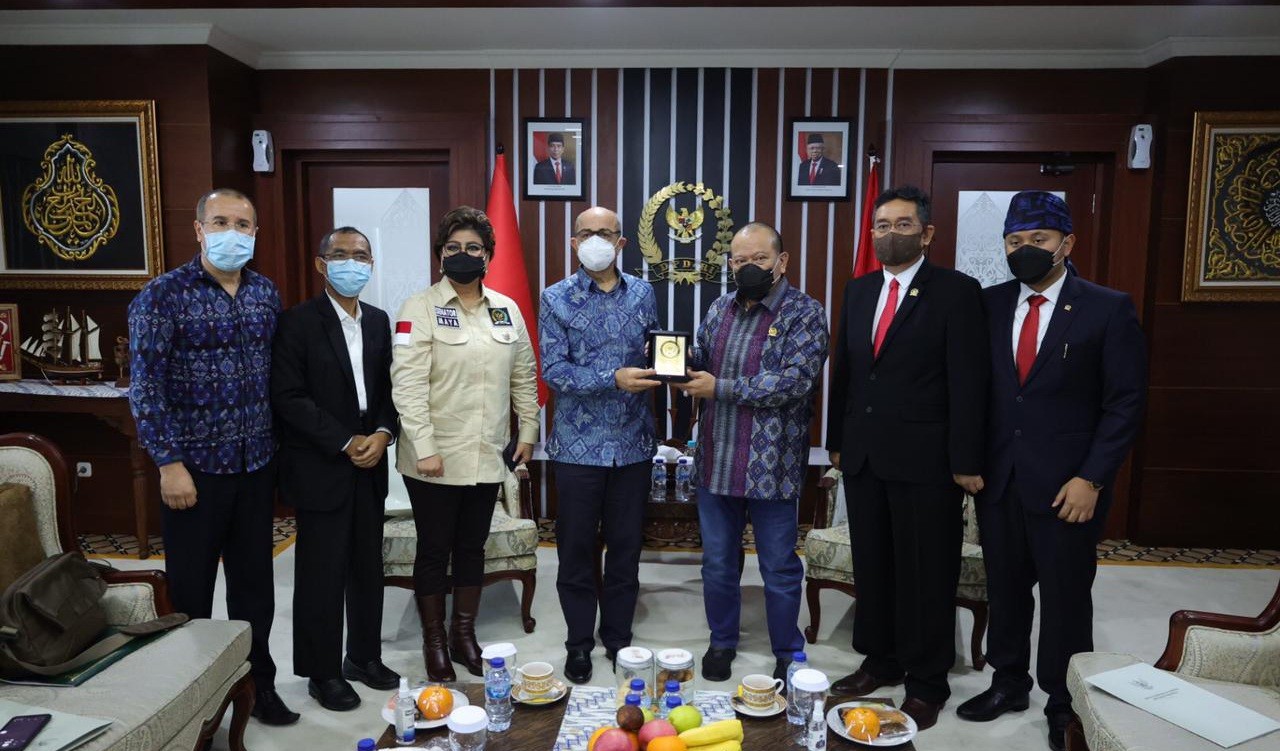 Dubes Maroko Lontarkan Ide Sister Province, Ketua DPD RI Sambut Baik