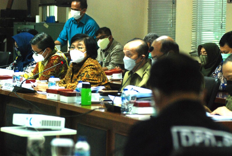 Menteri LHK Raker Dengan Komite II DPD RI