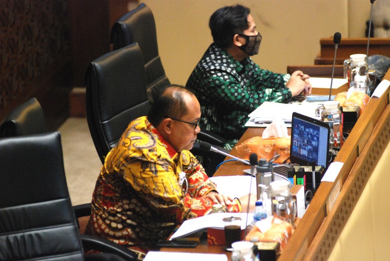 Junimart Girsang Pimpin Raker Komisi II Dengan Menpan RB