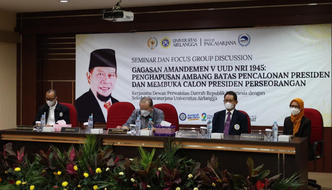 Ketua DPD: UU Pemilu adalah Desain Besar Oligarki Kuasai Negara