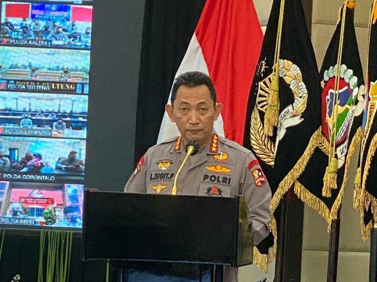 Kapolri Minta Anggotanya Percepat Penanganan Wilayah Bencana