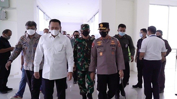 Kunjungan Kerja ke Aceh, Bamsoet Dorong Forkompimda Masifkan Vaksinasi Covid-19 di Aceh