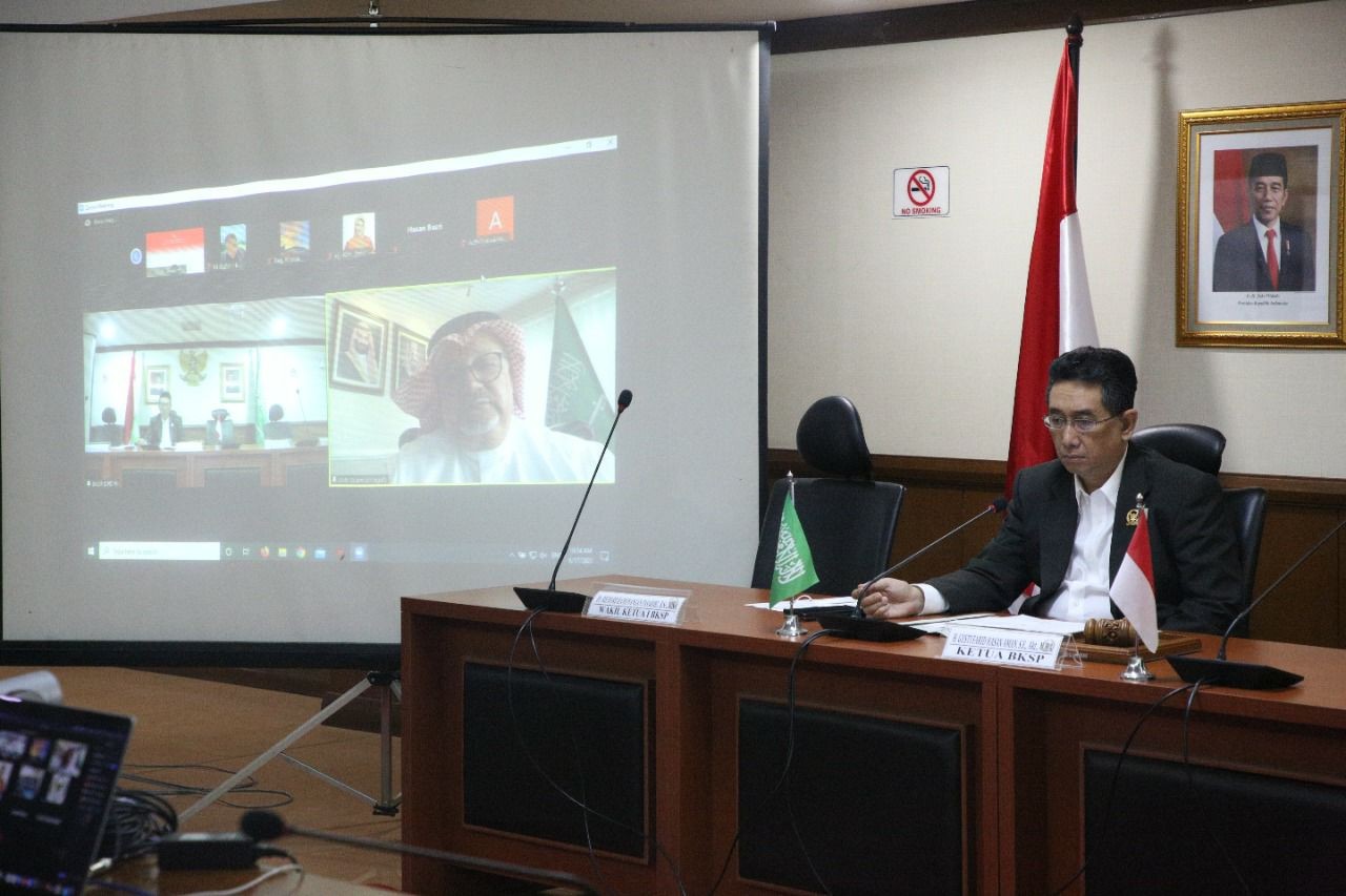 BKSP DPR RI dan Dubes Arab Saudi Bahas Pengembangan Kerja Sama