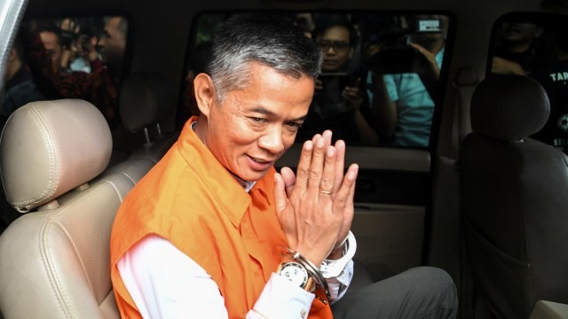 KPK Jebloskan Wahyu Setiawan ke Lapas Kedungpane Semarang