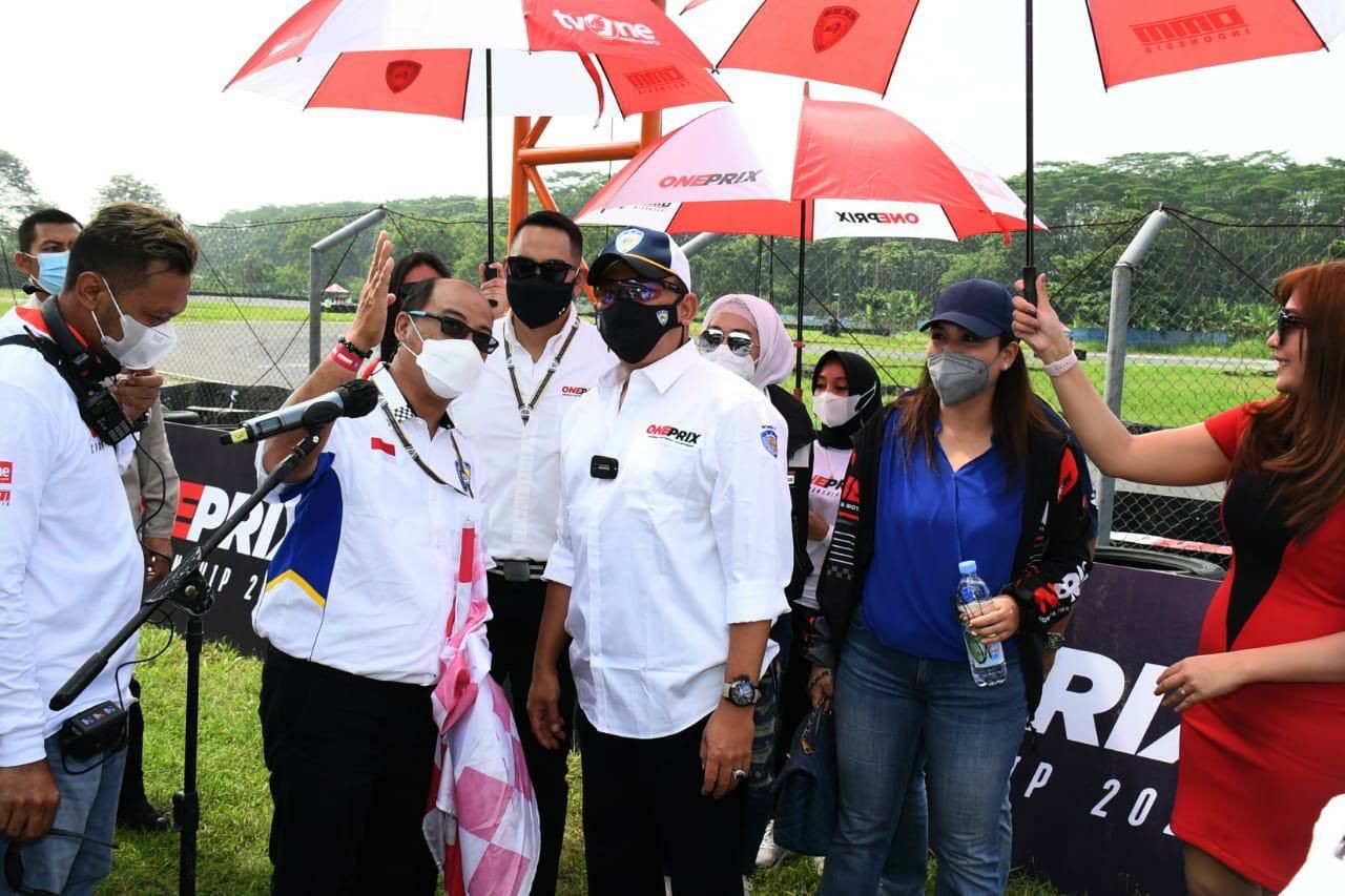 Ketua MPR RI Buka Putaran Pertama Kejuaraan Nasional OnePrix Championship 2021