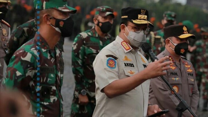 Anies Imbau Warga Jakarta untuk Berakhir Pekan di Rumah Saja
