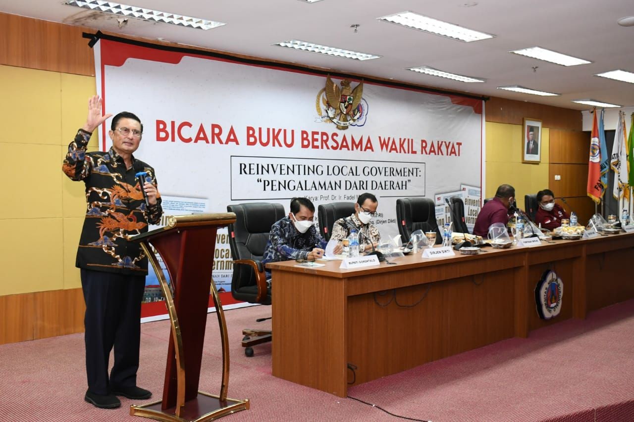 Fadel Sebut Model Birokrasi yang Dianut Seluruh Negara  Bakal Mengikuti Perkembangan Zaman