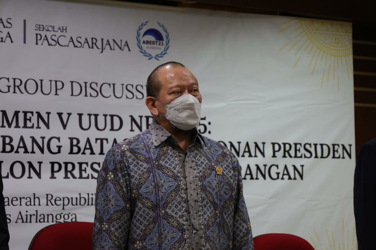 Sorot Izin Tambang Emas Sangihe, Ketua DPD RI Minta Pemerintah Dengar Masukan Pakar