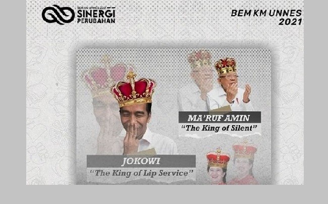 BEM KM Unnes Juluki Ma'ruf Sebagai 'The King of Silent', Puan 'Queen of Ghosting'