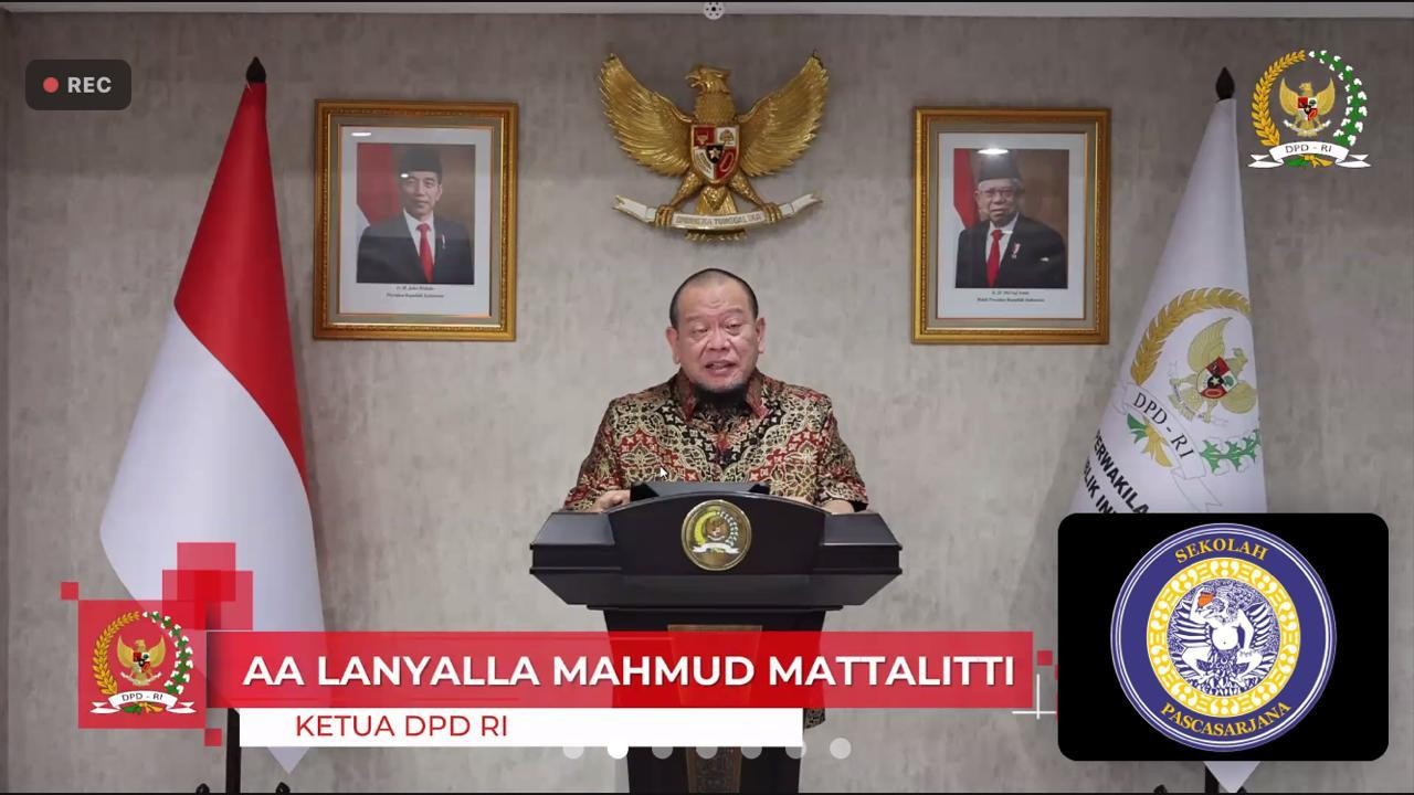 Ketua DPD RI Bicara Pentingnya Koreksi Frasa Kalimat Pada Pasal Konstitusi