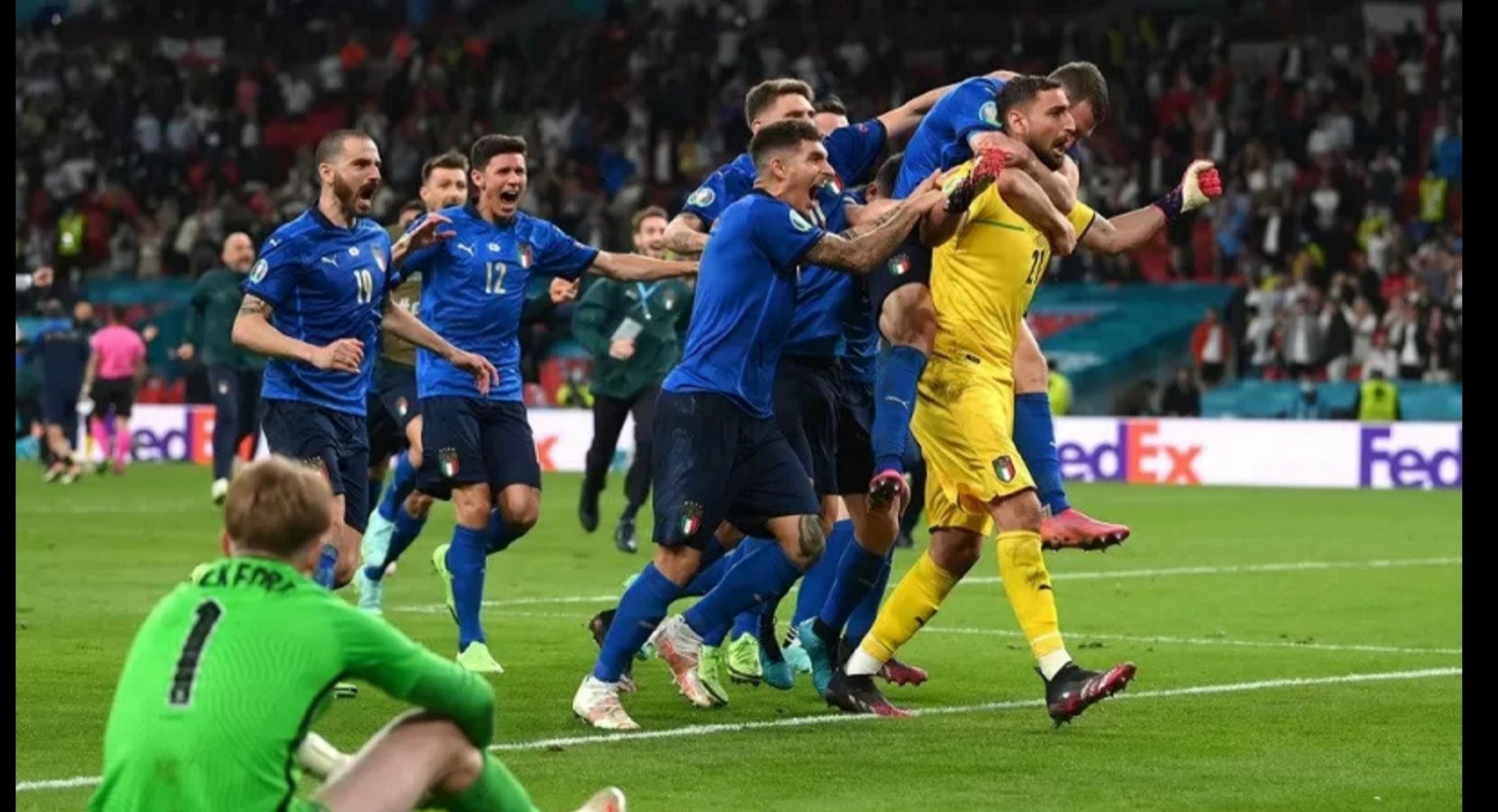 Tundukkan Inggris Lewat Adu Penalti, Italia Juarai Euro 2020