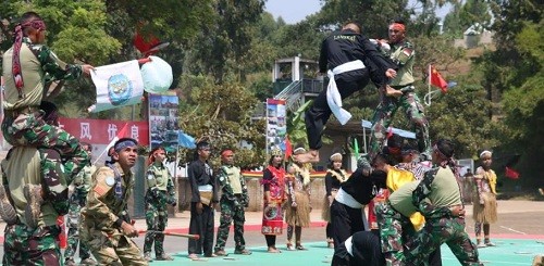Indo RDB Promosikan Budaya Indonesia di China Engineering Company Camp MONUSCO