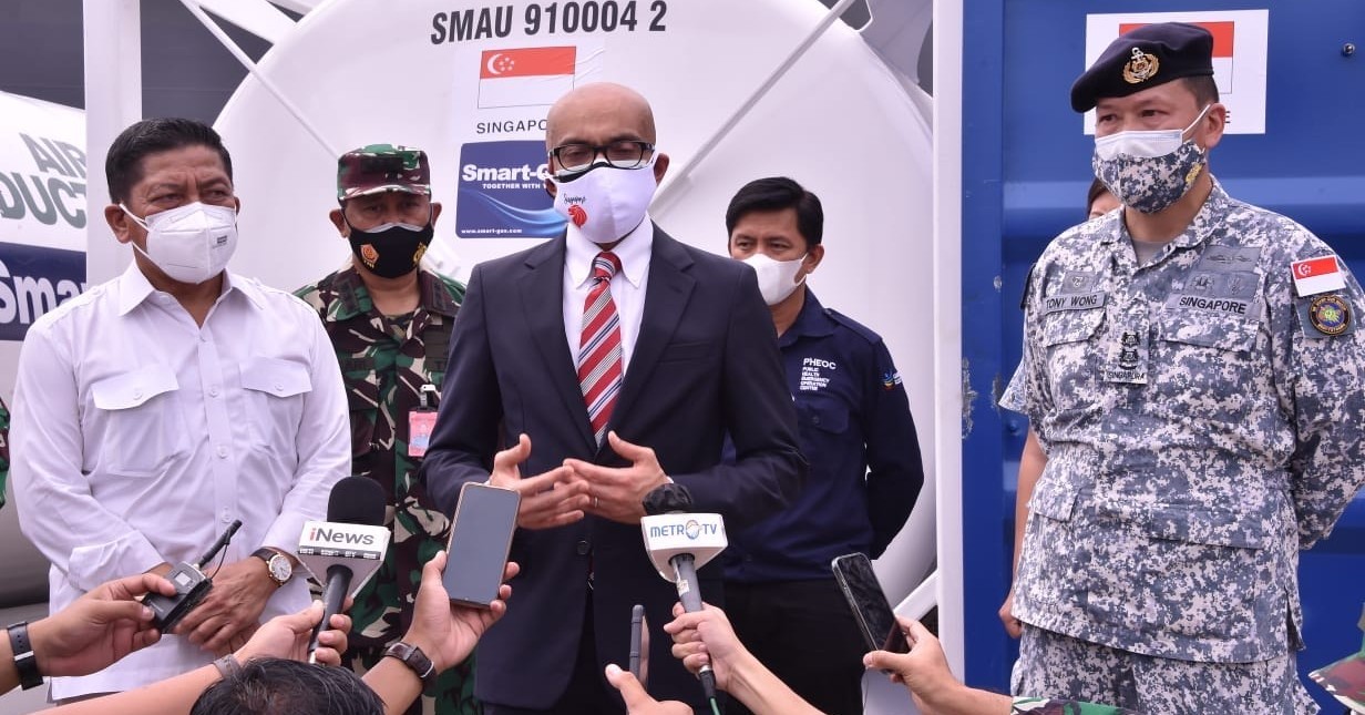 Singapura Kirim Bantuan Medis Untuk Indonesia