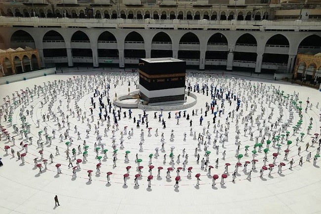 Ka'bah Makin Sepi, Biasanya 2,5 Juta Jamaah Berhaji, Kini Hanya 60.000 Orang