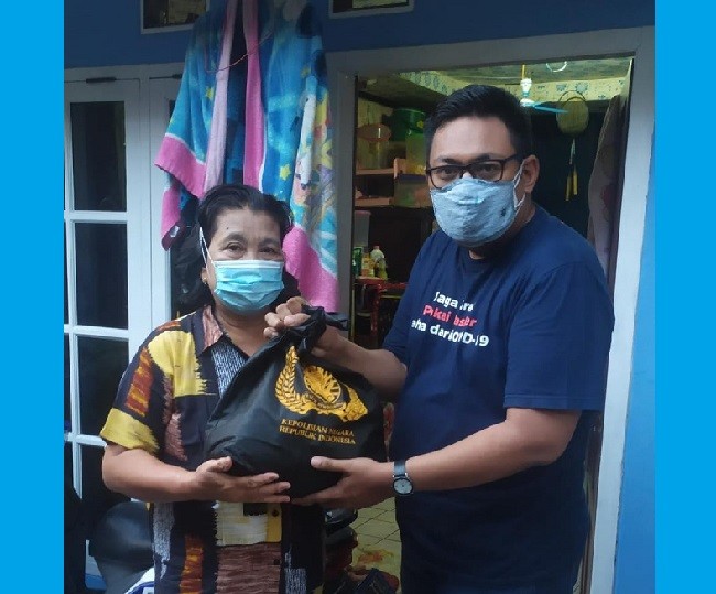 Kerja Sama dengan Polri, RMI Salurkan Bansos ke Warga Terdampak Pandemi