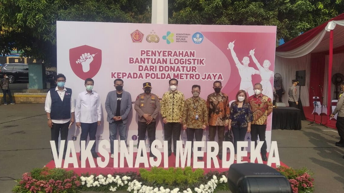 Vaksinasi Merdeka, Polda Metro Sasar 3 Juta Warga Jakarta