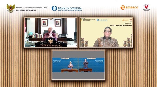 Menteri Teten Ingin Pasar Wastra Nusantara Diperluas 