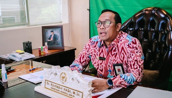 Sekjen DPD RI Canangkan Wilayah Bebas Korupsi 
